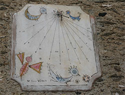 Un cadran solaire à Saint-Véran